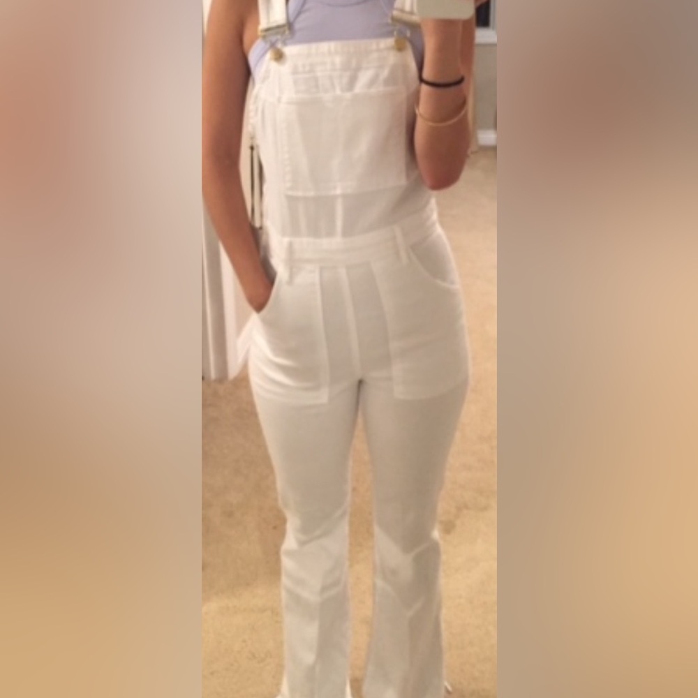 Frame Denim Jumper/Overalls in White